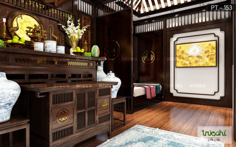 Mẫu Phòng Thờ Đẹp PT153