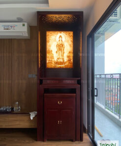 Tranh Trúc Chỉ Quan Âm tại nhà Anh Chiến