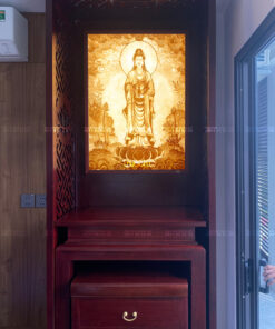 Alternative view of Tranh Trúc Chỉ Quan Âm tại nhà Anh Chiến