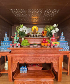 Thi công tranh Trúc Chỉ tại nhà chị Cúc - Long Biên