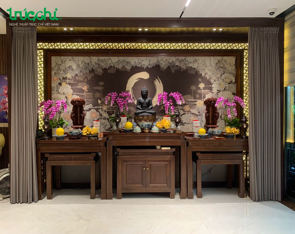 Tranh Truc Chi trong khong gian tho tu