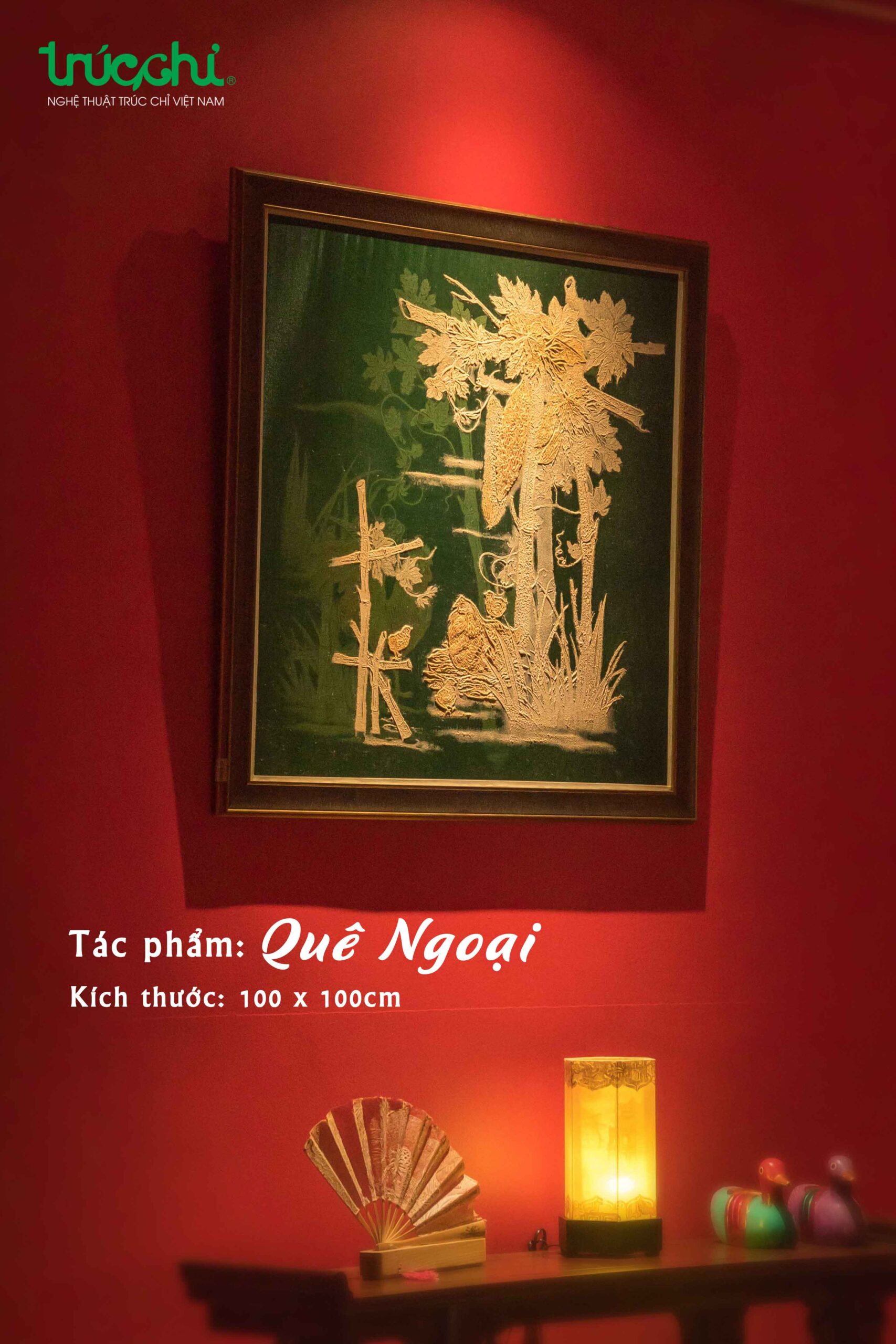 TRANH TRÚC CHỈ QUÊ NGOẠI TRANH TRÚC CHỈ QUÊ NGOẠI - Ảnh 2
