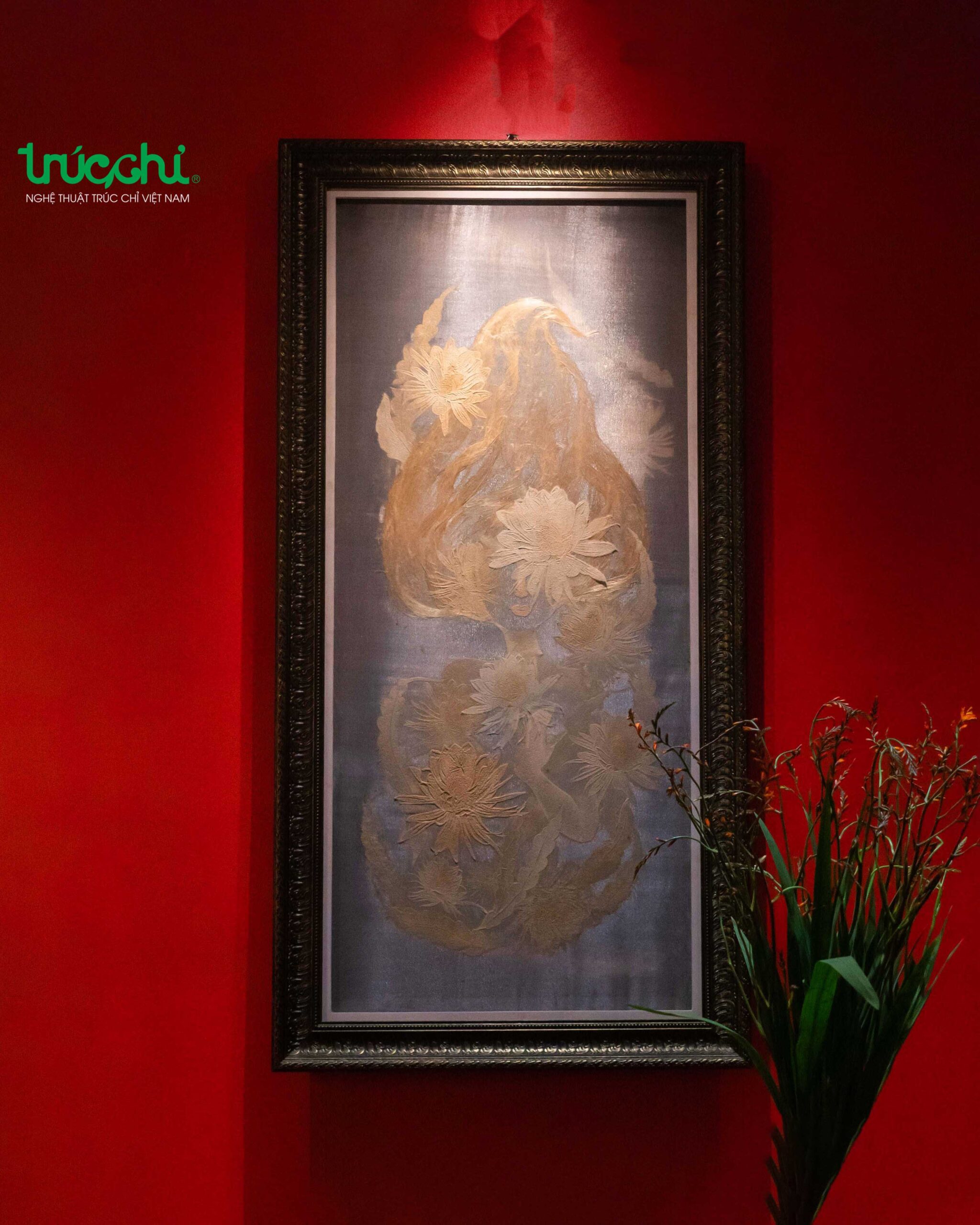 TRANH TRÚC CHỈ QUỲNH TRANH TRÚC CHỈ QUỲNH - Ảnh 2
