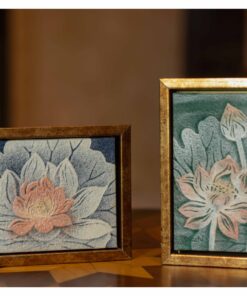 TRANH TRÚC CHỈ HOA SEN 10 × 15 CM TRANH TRÚC CHỈ HOA SEN 10 × 15 CM - Ảnh 3